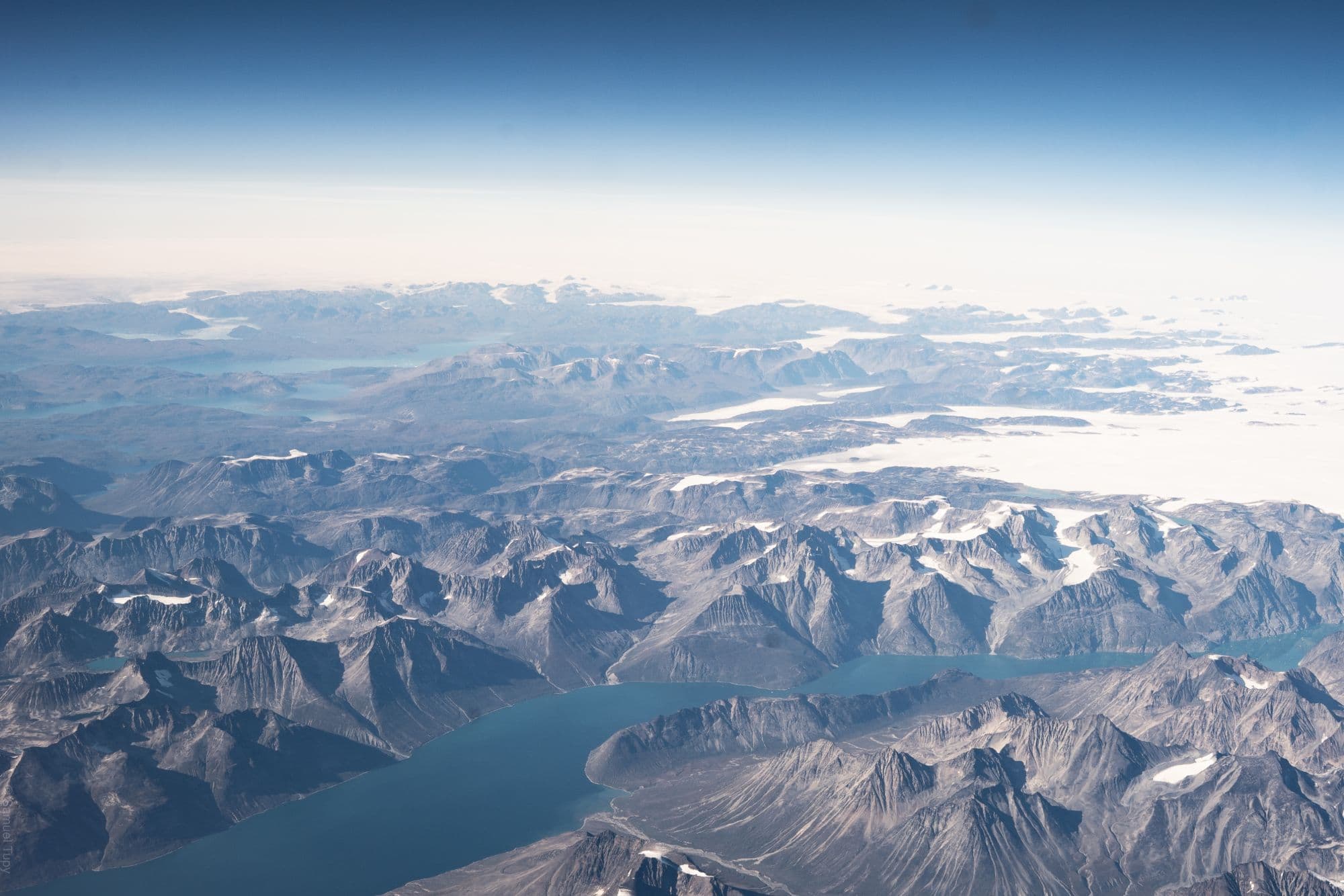 Greenland from 30,000 ft — photo 19