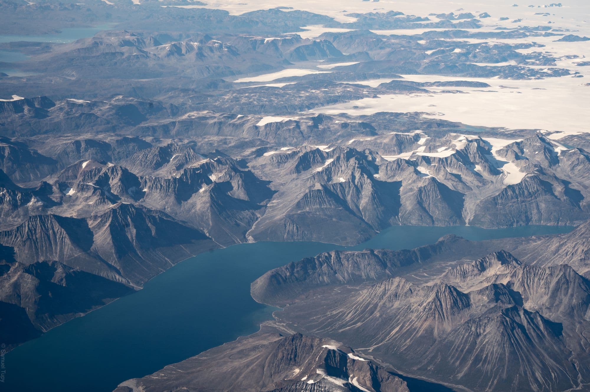 Greenland from 30,000 ft — photo 20